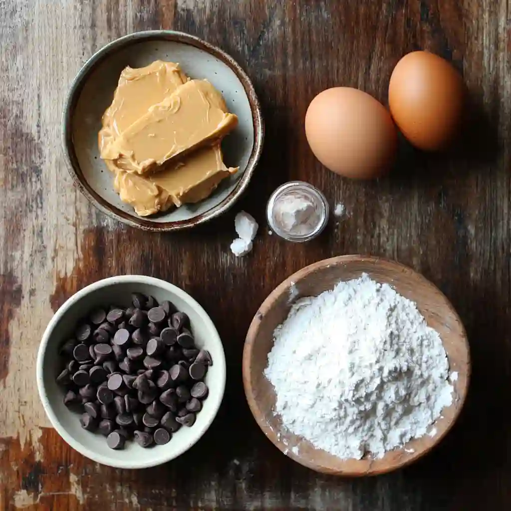 ingridients of muddy buddy cookies