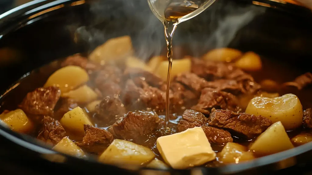 Add Liquid and Flavor