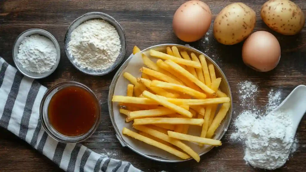 Hash Browns with French Fries ingridients