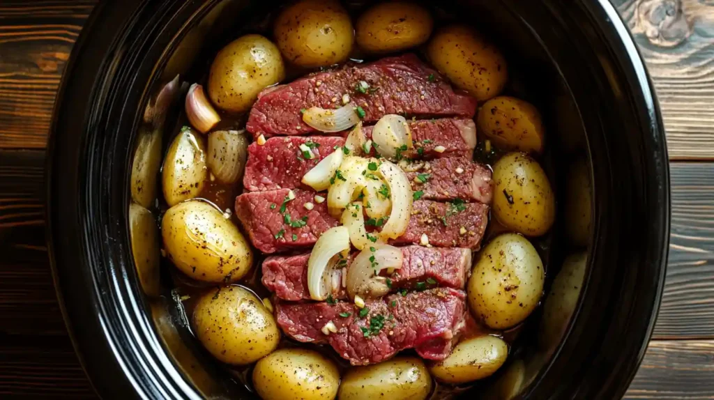 Layer the Crockpot