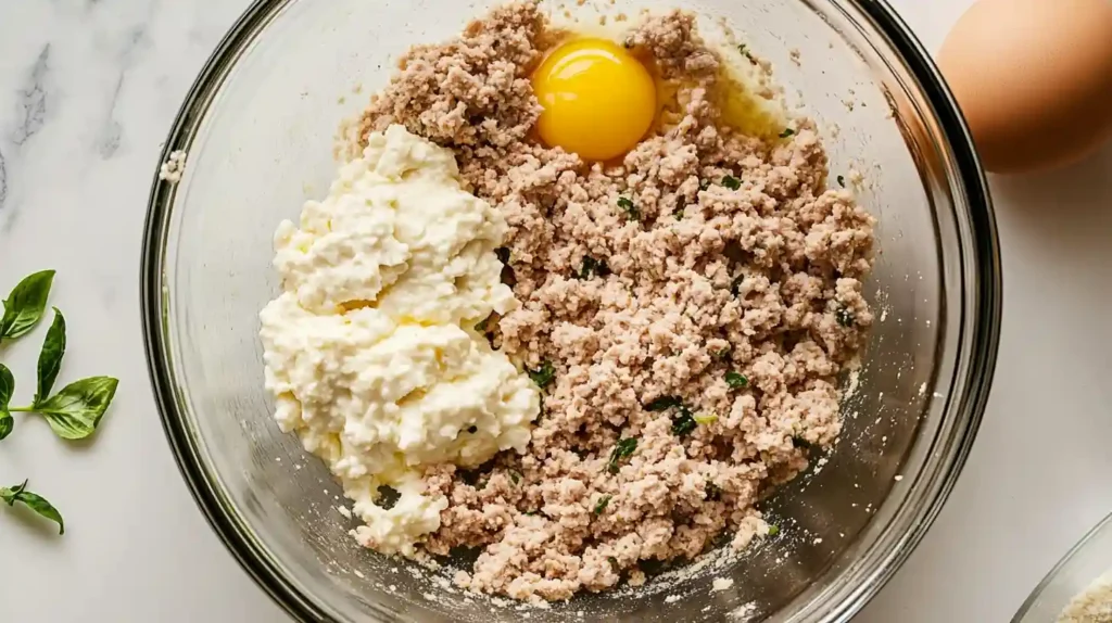 Make the Meatball Mixture