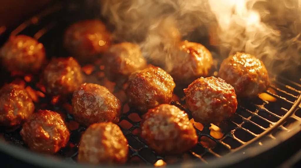 Combine Meatballs and Sauce