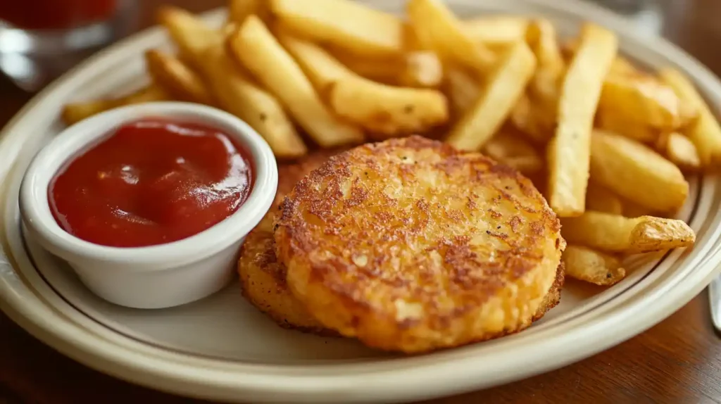hash browns with french fries for breakfast