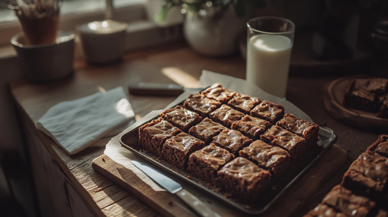 Cool and Serve brownies