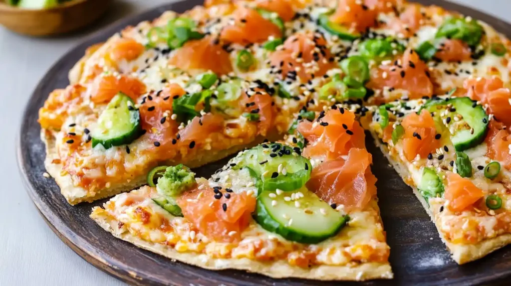 varation Sushi Pizza