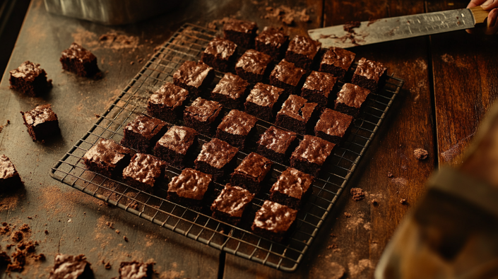 Preparing the Brownie Base