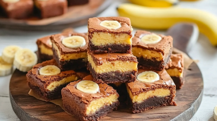 banana pudding brownies