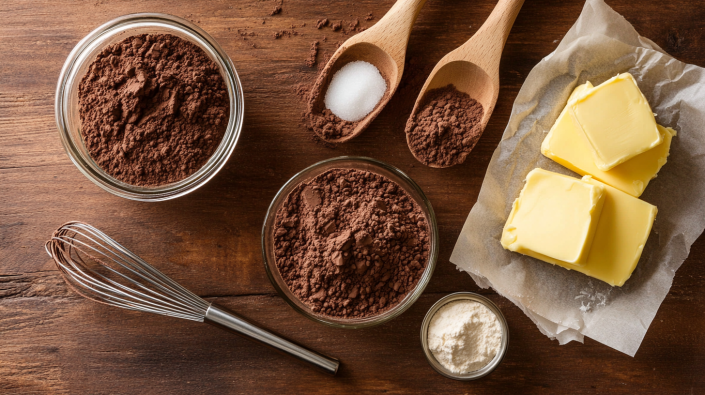 sourdough brownies ingridients