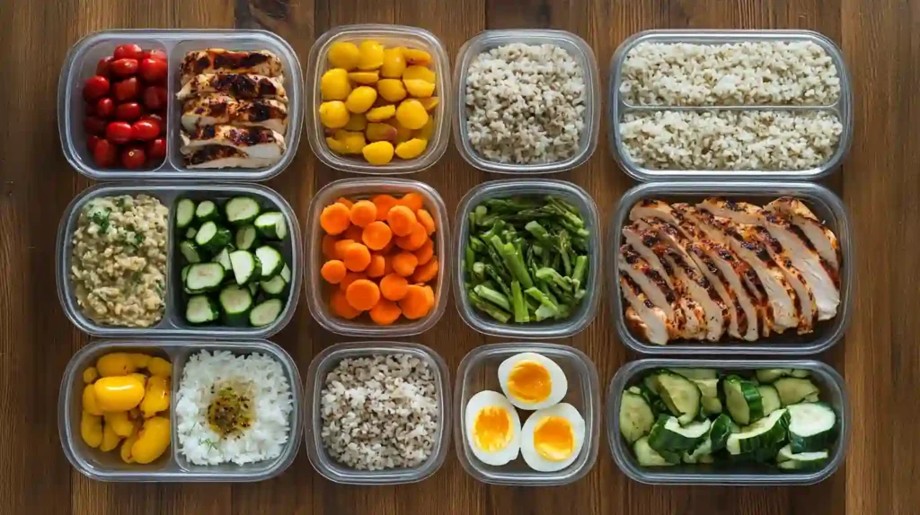 bulking meal prep