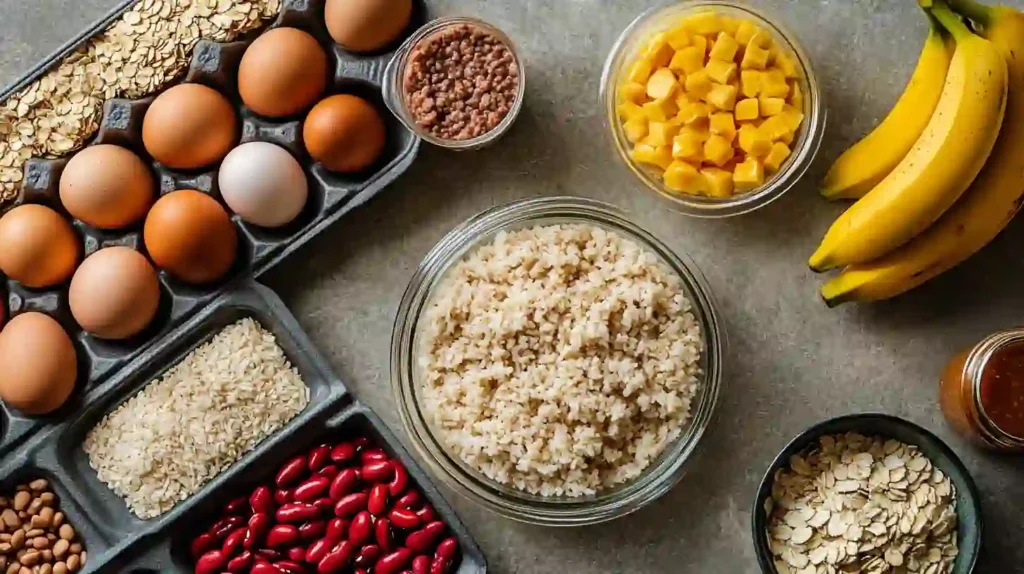 Meal prep for bulking on a budget