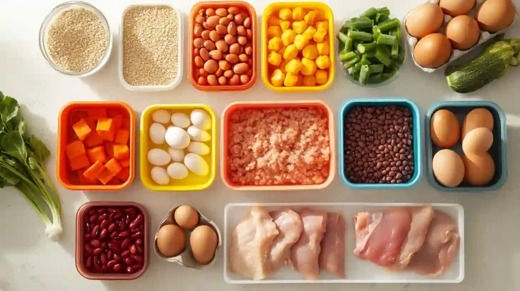 high protein meal prep