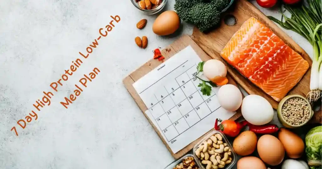 7 Day High Protein Low-Carb Meal Plan