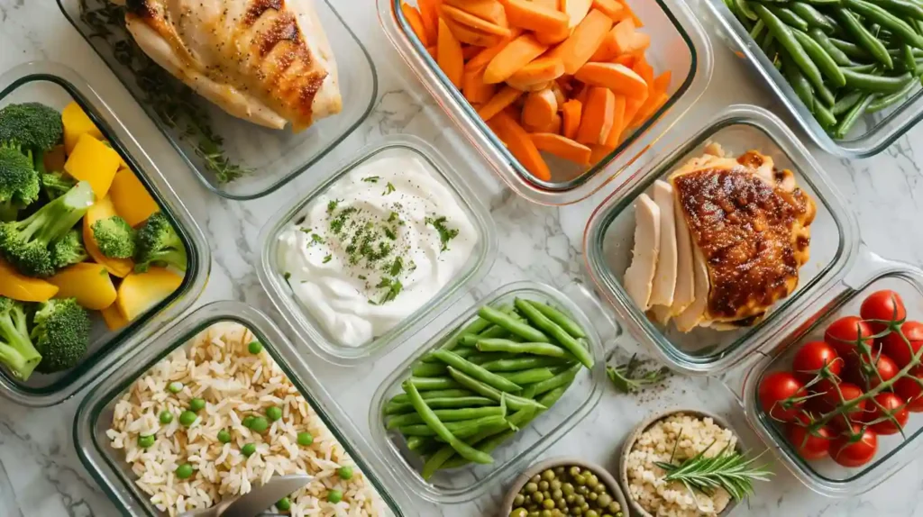 high protein low fat meal prep