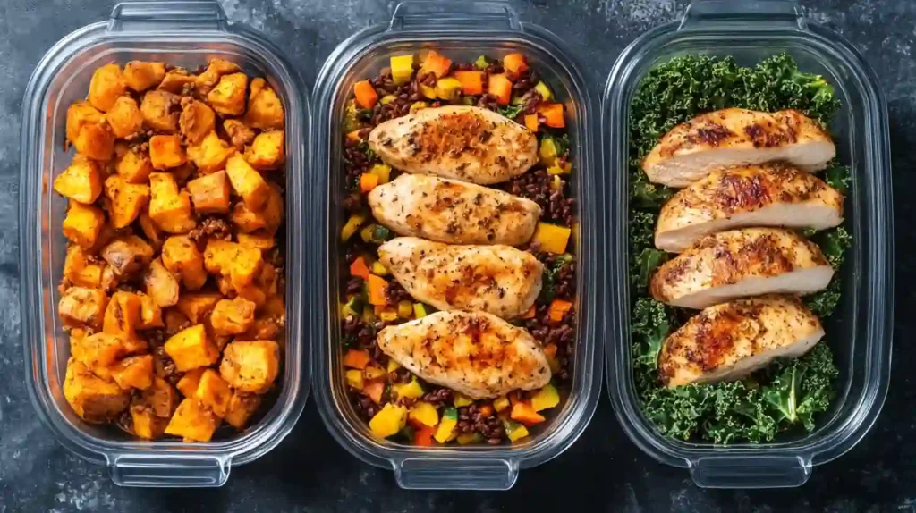 Healthy Chicken and Rice Meal Prep