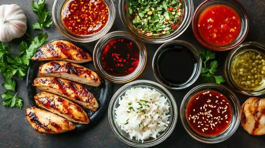 Chicken and Rice Meal Prep Sauce Ideas