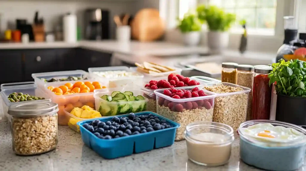 high protein meal prep breakfast