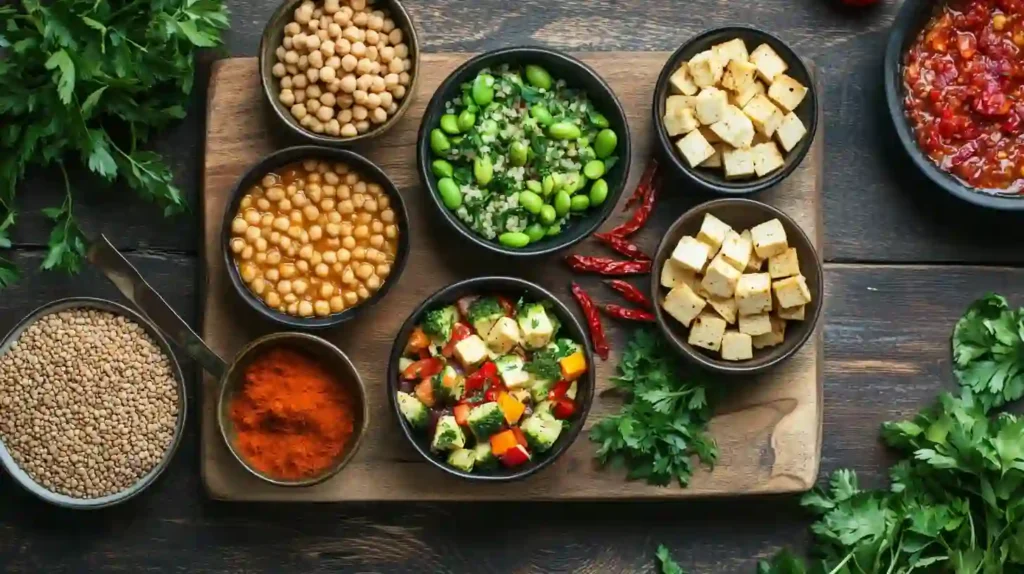 High-Protein Vegan Meal Prep