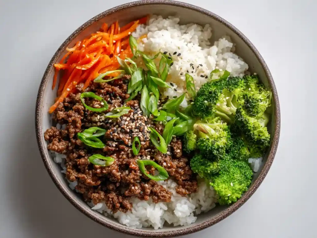 Korean Ground Beef Meal Prep Recipe