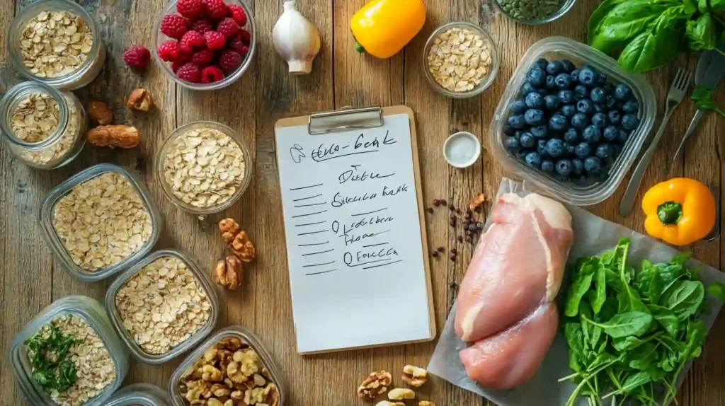 meal prep grocery list