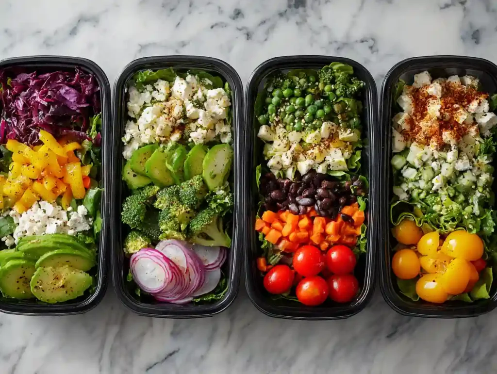 Meal Prepping Salads for the Week