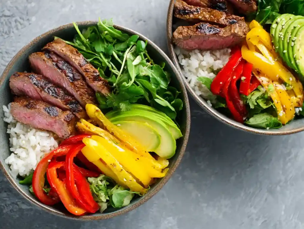 Steak Meal Prep​ Bowls