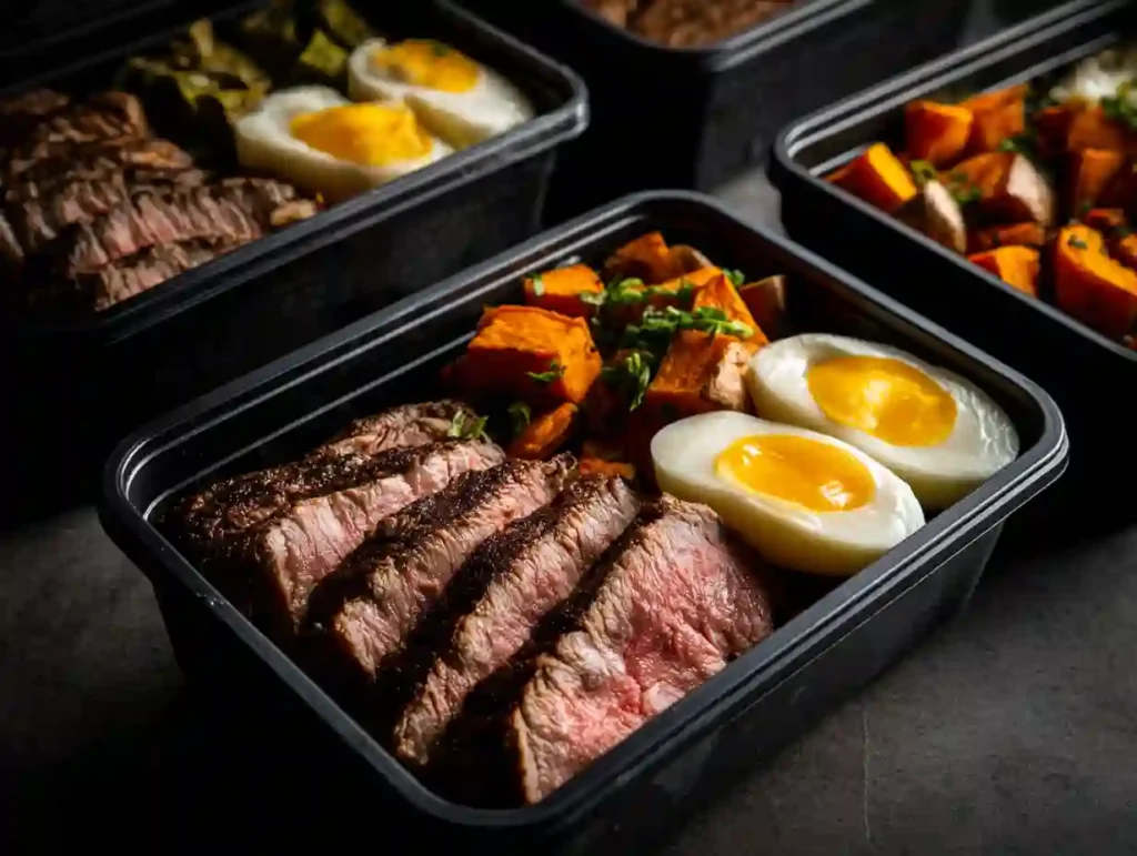 Steak Meal Prep for Bodybuilding