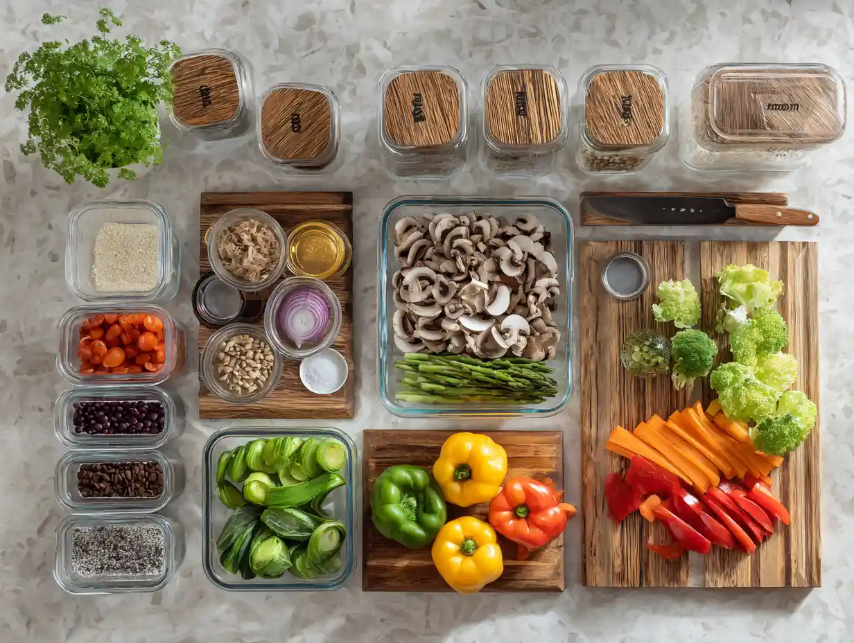 kitchen organization tips for meal prep